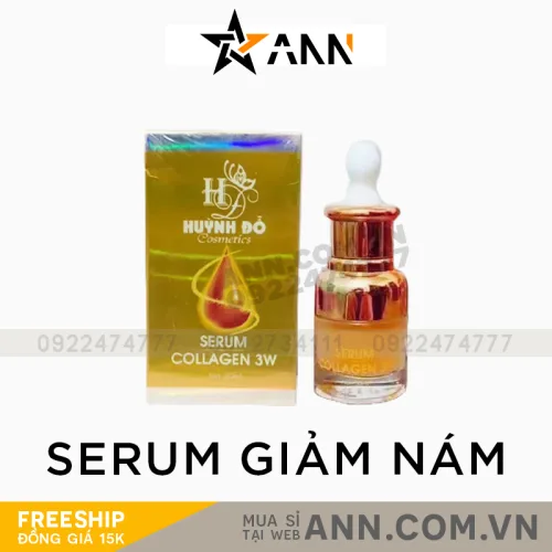 Sỉ serum Giảm Nám Collagen 3W Huỳnh Đỗ
