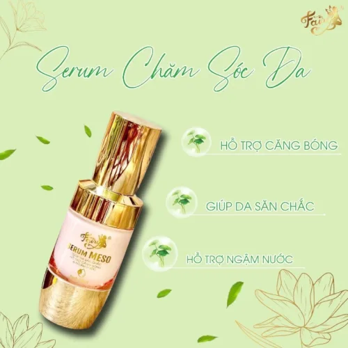 Serum Meso Fairy dưỡng trắng, căng bóng da 30ml