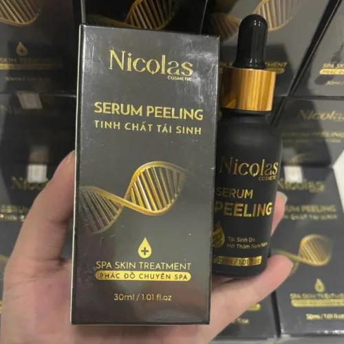 Serum Peeling Tinh Chất Tái Sinh - Serum Nicolas Cosmetic 30ml