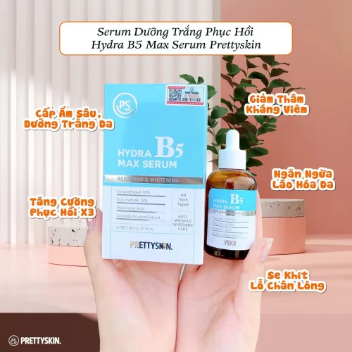 Phân phối serum B5 Phục Hồi Da PrettySkin