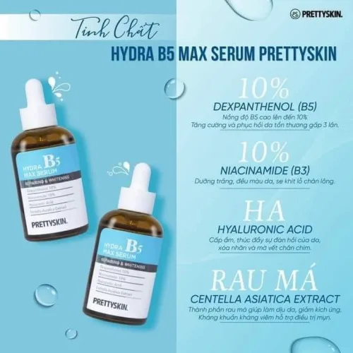 Phân phối serum B5 Phục Hồi Da PrettySkin