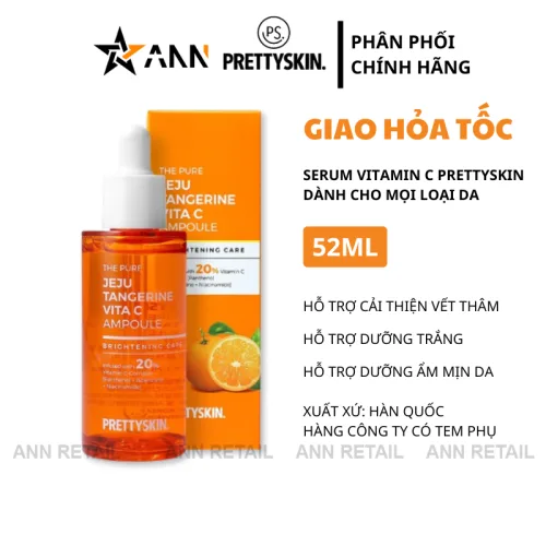 Một giọt tinh chất bên cửa sổ và Serum Prettyskin sau toner