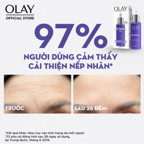 Tinh chất Olay Retinol 24 Night Serum, 30 ml