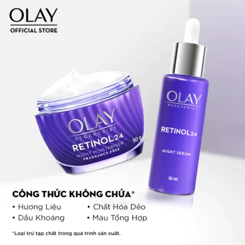 Tinh chất Olay Retinol 24 Night Serum, 30 ml