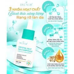 Serum Tinh Thể Vàng Dr.Lacir Crystal Serum 25ml - Giúp Da Căng Bóng