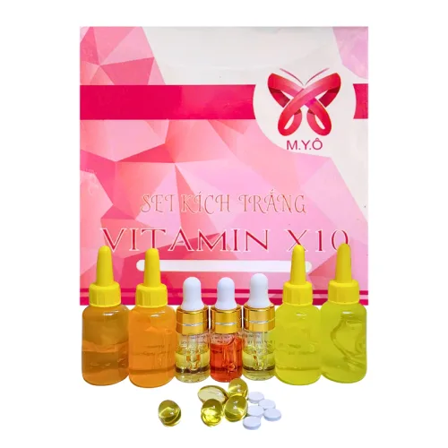 Bộ Myo Vitamin X10 gồm 17 sản phẩm