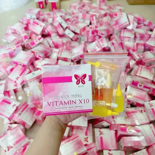 Bộ Myo Vitamin X10 gồm 17 sản phẩm
