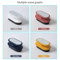 Bảng giá sỉ set 2 Bàn Chải Nhựa Chà Đồ chà Sàn Có Tay Cầm 12CM