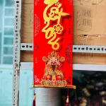 Set 2 Dây Treo Chúc Tết Mẫu Chữ Nhật Thần Tài( Nhiêu mẫu) - Giá 2 Cái Liễn Nhung