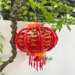 Set 2 Lồng Đèn Điện Phản Quang 3d Con Cá Trang Trí Tết 120cm
