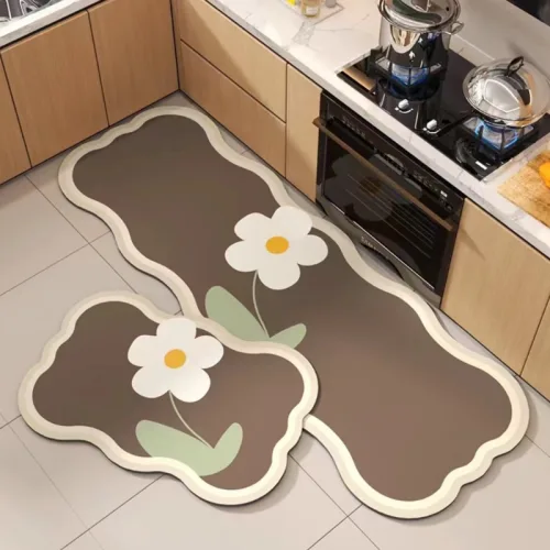 Bộ 2 thảm gợn sóng kích thước 40×60 cm và 40×120 cm