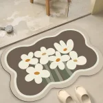 Bộ 2 thảm gợn sóng kích thước 40×60 cm và 40×120 cm