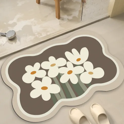 Bộ 2 thảm gợn sóng kích thước 40×60 cm và 40×120 cm