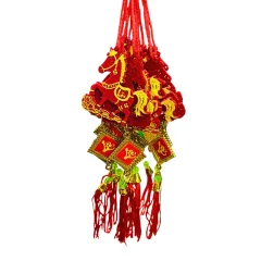 Sỉ set 10 Liễn Con Ngựa Treo Trang Trí Nhà Cửa - Liễn Treo Cây