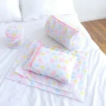 Bộ 5 túi lưới giặt đồ máy giặt, gồm 5 kích cỡ