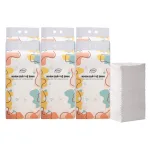 Top Gia khăn giấy rút treo tường 4 lớp, bộ 6 túi, 1280 tờ/túi, 34x8x16cm