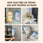Phân phối set 6 Túi Khăn Giấy Rút Treo Tường Màu Xanh Có 4 Lớp Top Gia