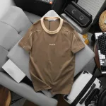 Set Bộ Nam - Quần Short Thun Nam Chicago Và Áo Thun Nam Cổ Tròn In Chữ Pack Phối Viền Màu (Size Từ M Đến XXL)