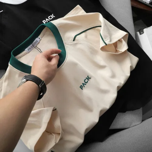 Set Bộ Nam - Quần Short Thun Nam Chicago Và Áo Thun Nam Cổ Tròn In Chữ Pack Phối Viền Màu (Size Từ M Đến XXL)