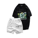 Set Bộ Nam - Áo Thun Nam Cổ Tròn Các Mẫu Và Quần Short Thun Nam Cao Cấp