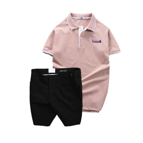 Set Bộ Nam - Áo Thun Nam Polo Cổ Bẻ Pack Horse Logo Thêu Và Quần Short Kaki Co Giãn Phối Nút Cao Cấp (Có Size 36)