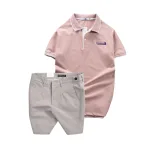 Set Bộ Nam - Áo Thun Nam Polo Cổ Bẻ Pack Horse Logo Thêu Và Quần Short Kaki Co Giãn Phối Nút Cao Cấp (Có Size 36)