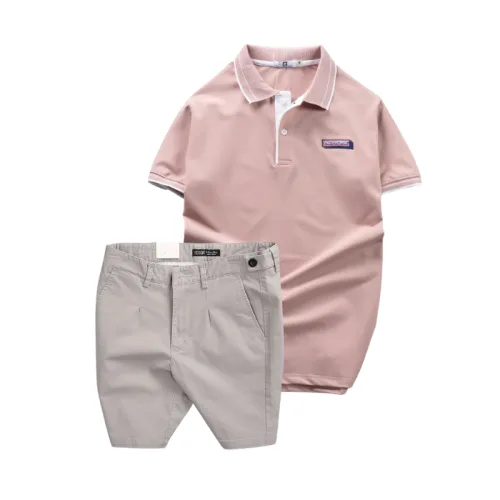Set Bộ Nam - Áo Thun Nam Polo Cổ Bẻ Pack Horse Logo Thêu Và Quần Short Kaki Co Giãn Phối Nút Cao Cấp (Có Size 36)
