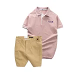 Set Bộ Nam - Áo Thun Nam Polo Cổ Bẻ Pack Horse Logo Thêu Và Quần Short Kaki Co Giãn Phối Nút Cao Cấp (Có Size 36)
