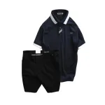 Set Bộ Nam - Áo Thun Nam Polo Cổ Bẻ Tay Ngắn Viển Bo - Quần Short Kaki Co Giãn Phối Nút Cao Cấp (Có Size 36)