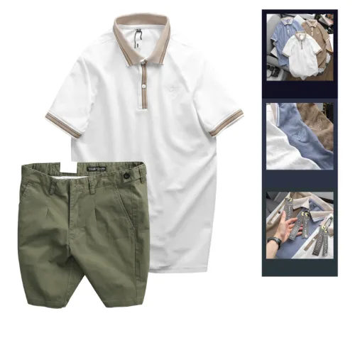 Khám phá Set Bộ Nam - Áo Thun Nam Polo Cổ Bẻ Thêu Logo Đại Bàng Và Áo Thun Nam Polo Cổ Bẻ Thêu Logo Đại Bàng thuộc nhóm quần kaki nam