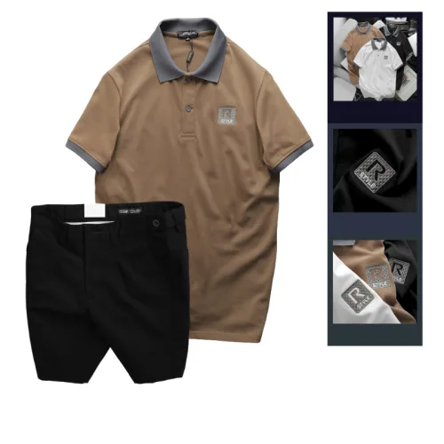 Khám phá Set Bộ Nam Áo Thun Nam Polo Cổ Bẻ Thêu Logo R Style & Quần Short Kaki Co Giãn Phối Nút Cao Cấp (Có Size 36) thuộc nhóm quần kaki nam