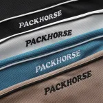 Set Bộ Nam - Quần Short Nam Phối Sọc 2 Bên Và Áo Thun Nam Cổ Tròn Phối Sọc Thêu Chữ Packhorse Trước Ngực (Size Từ M Đến XXL)