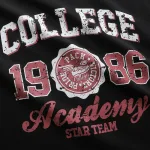 Set Bộ Nam - Quần Short Thun Nam Và Áo Thun Nam Cổ Tròn In Chữ College 1986 Trước Ngực (Size Từ M Đến XXL)