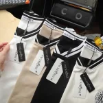 Set Bộ Nam - Set Bộ Áo Thun Nam Cổ Tròn In Logo Trước Ngực & Quần Short Phối Sọc Đen Trẻ Trung Bigsize