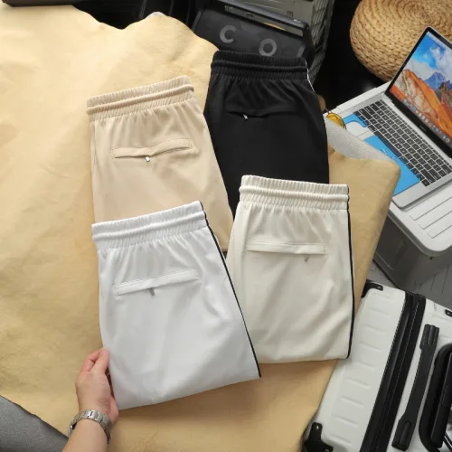 Set Bộ Nam - Set Bộ Áo Thun Nam Cổ Tròn In Logo Trước Ngực & Quần Short Phối Sọc Đen Trẻ Trung Bigsize