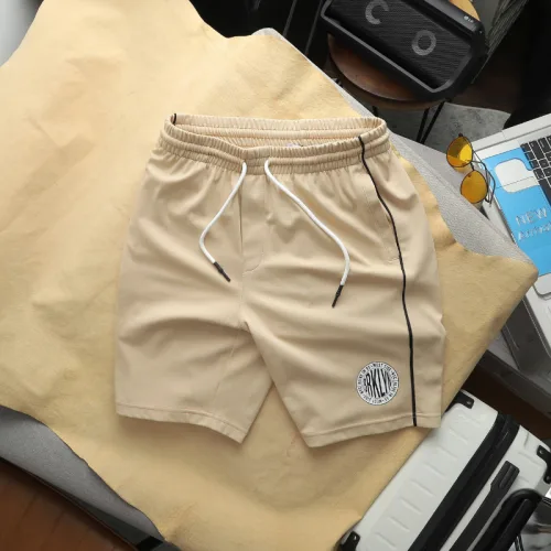 Set Bộ Nam - Set Bộ Áo Thun Nam Cổ Tròn In Logo Trước Ngực & Quần Short Phối Sọc Đen Trẻ Trung Bigsize