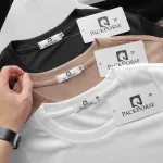 Set bộ nam tay ngắn quần lững in chữ JYIE