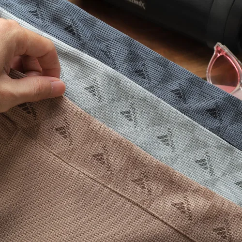 Set Bộ Nam Quần Short Áo Tay Ngắn In Logo Chìm Cao Cấp