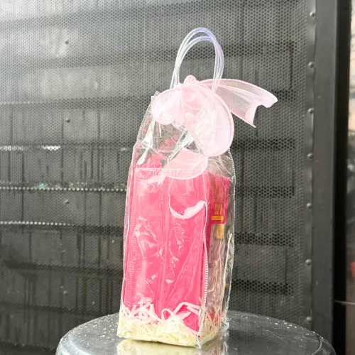 Set Giỏ Quà Tặng Sữa Tắm Nước Hoa Charme Coco Hồng + Nước Hoa Charme Coco