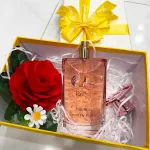 Bộ Quà Nước Hoa Nữ Charme Roisy 100ml Kèm Hộp Hoa Rơm Đa Màu