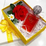 Phân phối set Hộp Quà Tặng Chữ Nhật Lớn Nước Hoa Nữ Charme Vip 100ml - Hộp Hoa Rơm Nhiều Màu