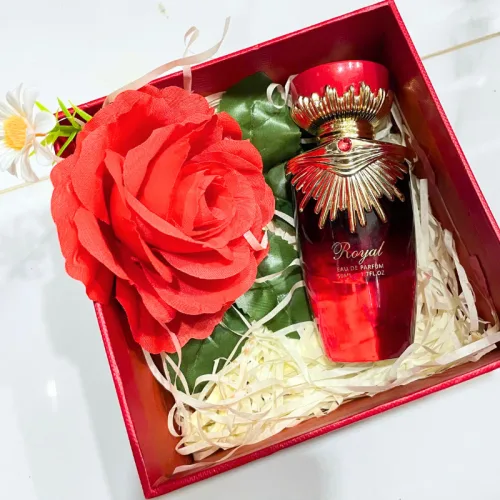 Hình ảnh Set Hộp Quà Tặng Nước Hoa Nữ Good Charme Royal 50ml - Hộp Hoa Rơm Nhiều Màu trong bộ sưu tập Quà tặng 20/10