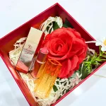Sỉ set Hộp Quà Tặng Son Dưỡng Ẩm Môi Hàn Quốc Embisu Glowp Lip Tint - Hộp Hoa Rơm Nhiều Màu