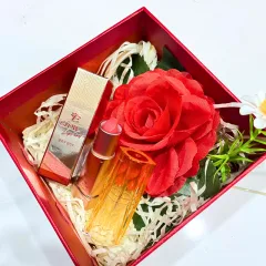 Sỉ set Hộp Quà Tặng Son Dưỡng Ẩm Môi Hàn Quốc Embisu Glowp Lip Tint - Hộp Hoa Rơm Nhiều Màu