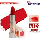 Sỉ set Hộp Quà Tặng Son Dưỡng Ẩm Môi Hàn Quốc Embisu Glowp Lip Tint - Hộp Hoa Rơm Nhiều Màu