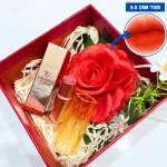 Sỉ set Hộp Quà Tặng Son Dưỡng Ẩm Môi Hàn Quốc Embisu Glowp Lip Tint - Hộp Hoa Rơm Nhiều Màu