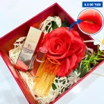 Sỉ set Hộp Quà Tặng Son Dưỡng Ẩm Môi Hàn Quốc Embisu Glowp Lip Tint - Hộp Hoa Rơm Nhiều Màu