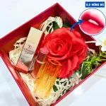 Sỉ set Hộp Quà Tặng Son Dưỡng Ẩm Môi Hàn Quốc Embisu Glowp Lip Tint - Hộp Hoa Rơm Nhiều Màu