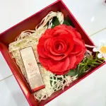 Sỉ set Hộp Quà Tặng Son Dưỡng Ẩm Môi Hàn Quốc Embisu Glowp Lip Tint - Hộp Hoa Rơm Nhiều Màu