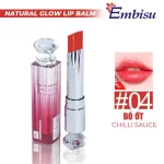 Phân phối set Hộp Quà Tặng Son Dưỡng Ẩm Môi Hàn Quốc Embisu Natural Glow Lip Balm - Hộp Hoa Rơm Nhiều Màu